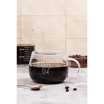 Caneca Bom Dia 300ml Vidro Borossilicato