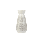 Vaso em Cerâmica Pattern Branco 25 cm