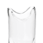 Vaso em Vidro Transparente Minimalista 30cm
