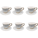 Jogo De Xícaras Mon Charmant 12 Peças Para Café 90ml