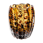 Vaso de Vidro Italy Leopardo 9cmx12cm Wolff P