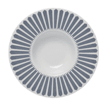 Prato Para Risoto Cerâmica 28cm Mediterraneo Azul Wollf