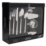 Faqueiro Wolff Firenze Aço Inox 25 Peças Luxo Resistente Inox