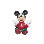 Mickey Resina Meditando Vermelho e Verde Óculos Natal Cromus