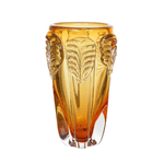 Vaso Decorativo Vidro Tipo Murano Ambar 25cm