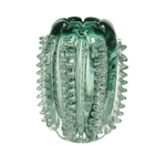 Vaso Decorativo Vidro Murano Verde 23cm Verde