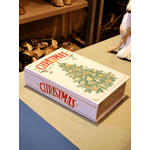 Caixa Livro Pinheiro Natal Christmas Tok Da Casa Branco