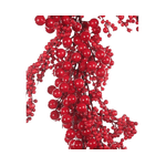 Galho Natalino Grande Berry Azevinho Decoração Natal Vermelho