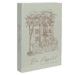 Livro Caixa Bon Appetit Luxo Decoração Cozinha Nicho