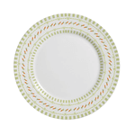 Jogo 6 Pratos Raso Alleanza Páscoa Cenourinha Laço Verde