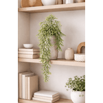 Planta Artificial Folhagem Chifre Veado Pendurar X77 Verde