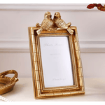 Porta Retrato Resina Foto 13x18cm Passaros Decoração Luxo