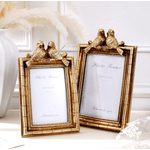 Porta Retrato Resina Foto 13x18cm Passaros Decoração Luxo