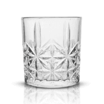 Jogo 6 Copos Baixo De Vidro Clarice Transparente 350ml 