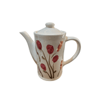 Bule Chaleira De Cerâmica Florescer 1 Litro Para Café Chá
