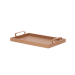 Bandeja Mdf Revestida Em Courino M Nude 40cm Mart