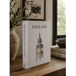 Livro Caixa England Architectural Luxo Decoração