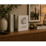 Livro Caixa London Adventures Luxo Decoração