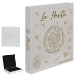 Livro Caixa La Pasta Luxo Decoração Cozinha Nicho