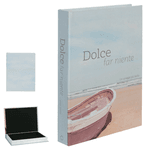 Livro Caixa Dolce Far Niente Italia Luxo Decoração