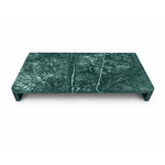 Bandeja Decorativa Lavabo Banheiro 25cm Em Mármore Verde