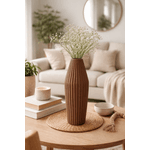 Vaso Decorativo Porcelana 40cm Terracota