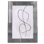 Porta Retrato Mdf Jolie 10x15cm Prata 