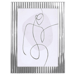 Porta Retrato Mdf Jolie 13x18cm Prata