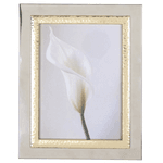 Porta Retrato Metal Double 13x18cm Prata e Dourado