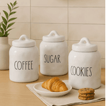 Pote Hermético Cookies em Cerâmica 19cm
