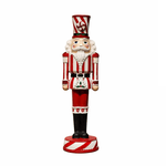 Soldado De Chumbo Em Resina Decoração Luxo Natal