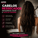 Mascara de Hidratação Mega Máscara Instantânea Restauração Duetto Profissional 1kg