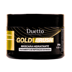 Máscara Hidratante Gold Brush Duetto 280g
