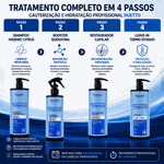 Kit Cauterização E Hidratação Duetto Professional Reconstrução Capilar Profissional com Queratina, Hidratação Profunda e Recuperação de Cabelos Danificados