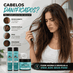 Kit Up Treat Duetto Recuperação Capilar Hidratação Profunda Com Rosa De Jericó Reconstrução 