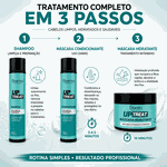 Kit Up Treat Duetto Recuperação Capilar Hidratação Profunda Com Rosa De Jericó Reconstrução 