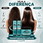Kit Up Treat Duetto Recuperação Capilar Hidratação Profunda Com Rosa De Jericó Reconstrução 