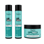Kit Up Treat Duetto Recuperação Capilar Hidratação Profunda Com Rosa De Jericó Reconstrução 