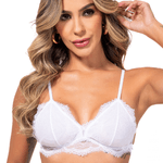 27212 - Conjunto triâgulo. Calcinha fio. - Branco