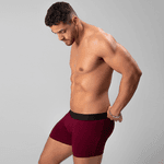 28349 - Cueca Boxer em algodão - Vinho