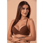30989 - Sutiã push up - Marrom