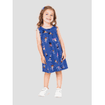 Vestido Regata Menina Helena Azul Malwee 