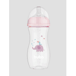 Mamadeira Easy Flow 330ml Elefante Rosa Buba