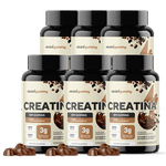 Kit com 6 (seis) - Creatina Gummy (Chocolate Belga)