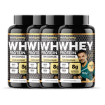 Kit com 4 (quarto) - Whey Protein - Edição Limitada Falcão