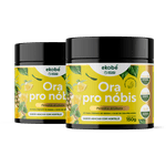 Kit 2 Ora Pro Nóbis - Abacaxi com Hortelã - Proteína Natural - Natural Powder