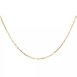 Colar Cartier P 2mm 45cm Banhado a Ouro 18k