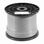 Cabo de Aço Galvanizado Plastificado 6,4mm (1/4")