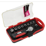 Kit De Ferramentas Catraca + Bits - 19 Peças
