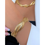 Pulseira de malha trançada 